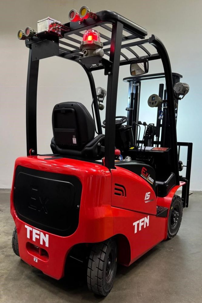 Новый цвет в линейке ТФН - серия взрывозащищенных погрузчиков грузоподъемностью от 1000 до 3500 кг!