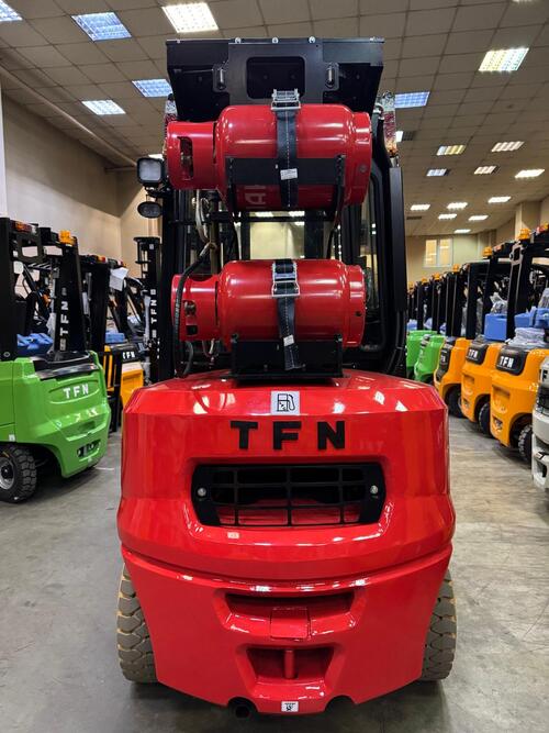 Новинка! Полностью газовый погрузчик TFN.